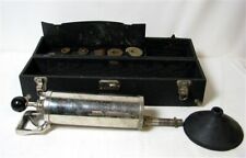 Vintage Parker Atwood Hydromatic Drain Pump W Box Attachments