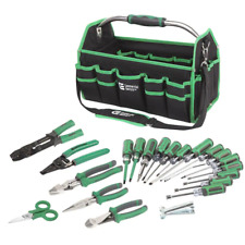 Electricians Tool Set 22-pc. Electrical Kit Screwdrivers Wire Strippers Pliers