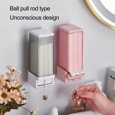 Wall-mounted Cotton Pad Dispenser Easy Installation Cotton Pad Organizer Home