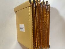 3m Scotch Bubble Mailers Lot 16 Gold 8.5 X 11.25in Shipping Gift Padded New