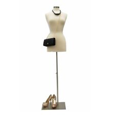High Quality Size 6-8 Female Mannequin Dress Form F68wbs-05 Metal Base