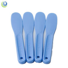 Dental Lab Plastic Mixing Spatula For Impression Material Alginate 4pc Set-blue