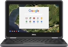 Dell Chromebook 3180 Laptop 11.6 Celeron 4gb Ram 32gb Ssd Chrome Os Wifi Hdmi
