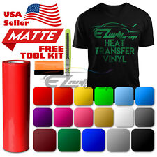 Matte Heat Transfer Vinyl Htv Sheets T-shirt 20 Wide Roll Iron On Heat Press
