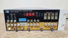 Hp 8116a Pulsefunction Generator 50mhz No Probes Pwrson Reads E54 For Parts