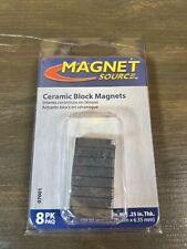 Ceramic Block Magnets 8-pc. -07001