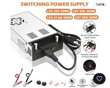 Switch Power Supply Ac 110-120v To Dc 12v Converter Adapter Power Transformer