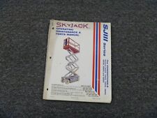 Skyjack Sjiii6826 Scissor Lift Parts Catalog Owner Operator Maintenance Manual