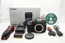 Canon Eos 7d 18.0mp Digital Slr Camera Black Body Only W Box 230527al