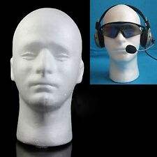 Foam Male Mannequin Head For Wigs Glasses Display Holder Stand Model Durable