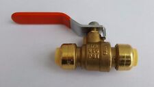 2 Pieces 12 Push Fit Ball Valve - Full Port Lead Free Nsf