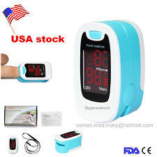 Led Finger Tip Pulse Oximeter Spo2 Pr Blood Oxygen Monitor Care Healthy