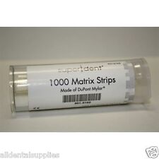 Dental Mylar Matrix Strips 1000 Strips .002in Thick 9516162