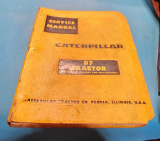 Cat Caterpillar D7 D7e Tractor Dozer Service Shop Repair Manual Book 47a 48a