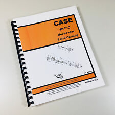 Case 1845c Uni Loader Parts Manual Catalog Skid Steer Assembly Exploded Views