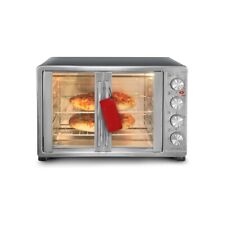 18-slice Convection Oven With French Door 4-control Knobs 2 X 14 Pizza Racks