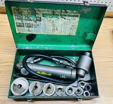 Greenlee Hydraulic Knockout Punch Set With 767 Pump