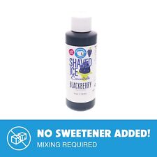 Hypothermias Blackberry Snow Cone Machine Flavor Syrup Concentrate Unsweet
