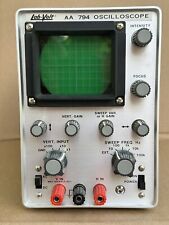 Vintage Leader Electronic Corp 75mm Oscilloscope Used By Radio Ham Operator