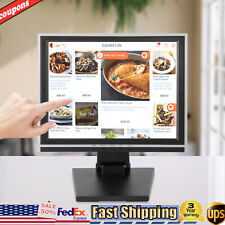 15 Touch Screen Lcd Display Monitor Touch Screen Cash Register W Stand