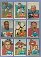 1960 Topps Vintage Pro Football Singles - You Pick - Free Shipping