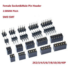 Female Socketmale Pin Header 2.0mm Pitch 2x3456810152040p Connector Smt