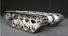Metal Track Robot Suspension System Obstacle Crossing Crawler Tank Chassis Diy