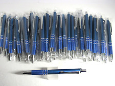 Lot Of 50 Blue Terzetti Sleek Ballpoint Pen W Sure Grip-buy More And Save