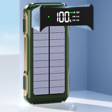 Solar Power Bank 9000000mah 4 Usb Backup External Battery Charger For Cell Phone