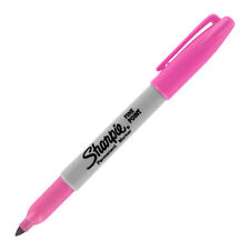 Sharpie Permanent Markers Fine Point Jellie Pink 12-count