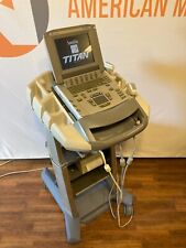 Sonosite Titan Portable Ultrasound System Mobile Docking Cart 3 Probes