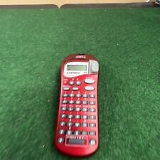 Dymo Style B Label Maker Red- Letra Tag Handheld - Works
