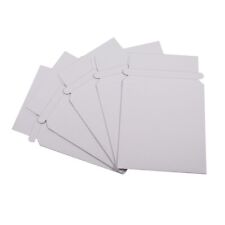 200 White Stay Flat Rigid Mailer 5 14x5 14 Inch Cd Dvd Packaging Wseal