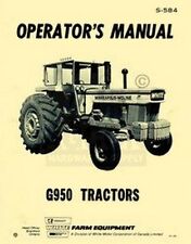Minneapolis Moline G-950 G950 Owner Operators Manual