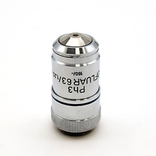 Zeiss Microscope Objective Neofluar 63x 1.25 Oil Ph3 160- 461821-9903 Phase