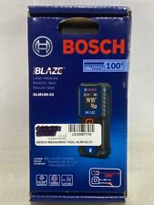 Bosch Glm100-23 Blaze 100ft Laser Measure With Backlit Display 100 Ud2087776