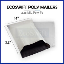 1 19x24 Ecoswift Poly Mailers Large Plastic Envelopes Shipping Bags 2.35mil
