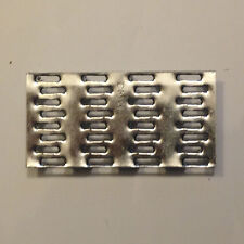 100 Qty 2 X 4 Truss Plate - Mending Plate -structural Plates Zinc Nail Tooth