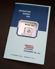 Eico Model 147 Deluxe Signal Tracer Instruction Manual