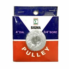 Sigma Universal Pulley 4 Diameter 34 Bore Belt A