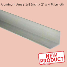 Aluminum Angle 18 Inch X 2 X 4 Ft Length Unpolished Alloy 6061 90 Degree Stock