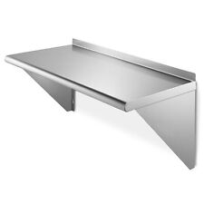 Stainless Steel 12 X 24 Commercial Kitchen Wall Shelf Restaurant Shelving