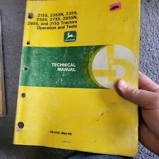 John Deere 2955 3155 Tractor Operation Tests Service Technical Manual Tm4436
