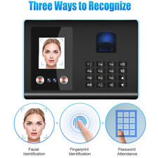 Time Clock Punch Face Fingerprint Recognition Time Attendance Time Card Record