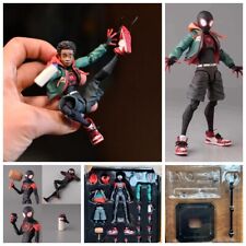 13cm Spider-man Across The Spider-verse Miles Morales Action Figure New In Box