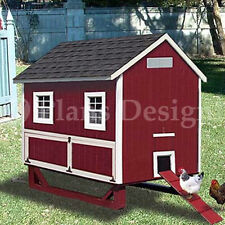 4x6 Backyard Gable Chicken House Coop Plans 90406g