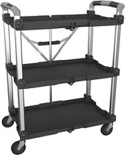 Olympia Tools 85-189 Pack N Roll Collapsible Service Cart Xl 300lb Capacity