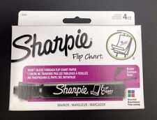 Sharpie Flip Chart Markers Bullet Tip Four Color Set New