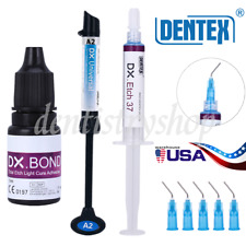 Dental Light Cure Universal Composite Resin A2etching Gel Bonding Adhesive Usa