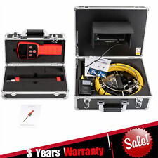 512hz Sewer Camera With Locator Pipe Inspection Camera W100ft Cable 7 Lcd